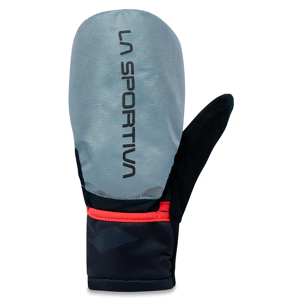 La Sportiva Dámske bežecké rukavice La Sportiva Trail Gloves Black/Cherry Tomato