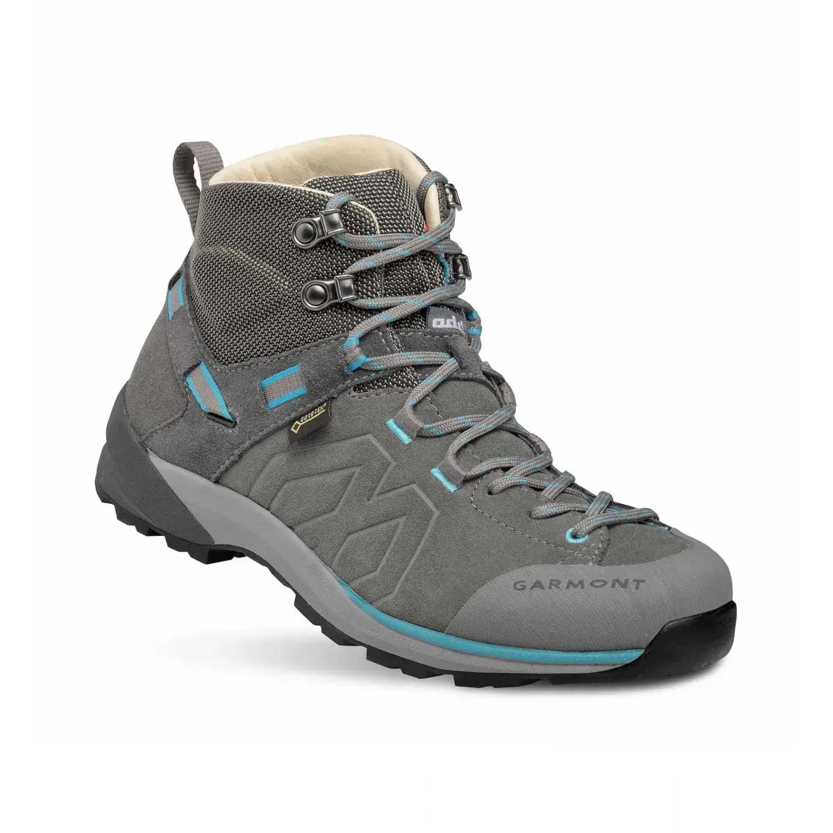 Garmont Dámske turistické a voľnočasové topánky Garmont Santiago GTX WMS grey/turquoise