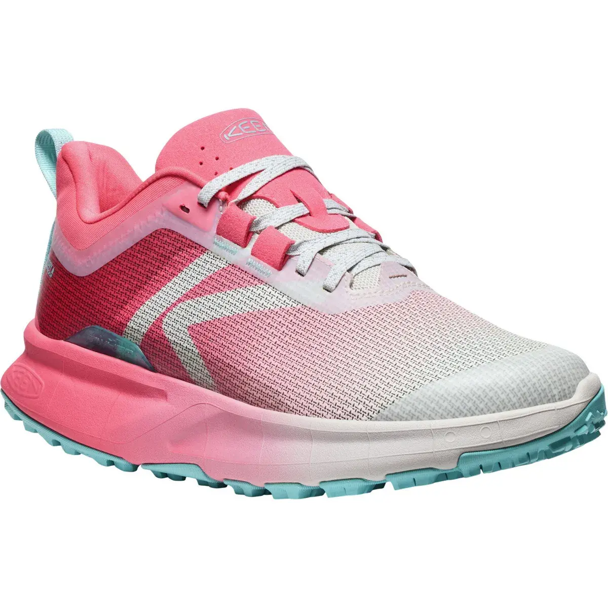 KEEN Dámske topánky KEEN 450 Dirt WP Women rouge red/star white