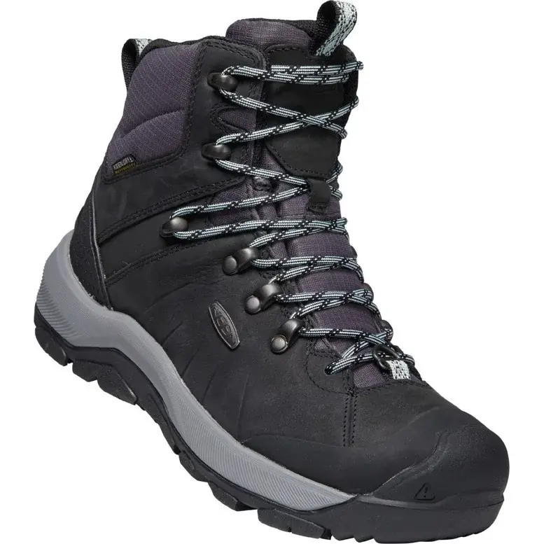 Dámske topánky KEEN Revel IV Mid Polar W black/harbor gray