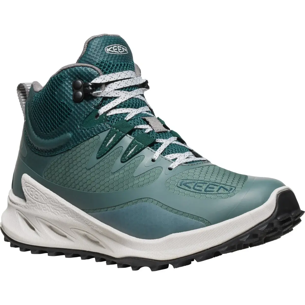 KEEN Dámske členkové topánky KEEN Zionic Mid WP Women dark forest/sea moss