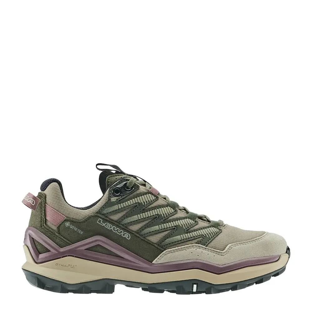 Dámske topánky Lowa MADDOX PRO GTX LO Ws desert/old rose