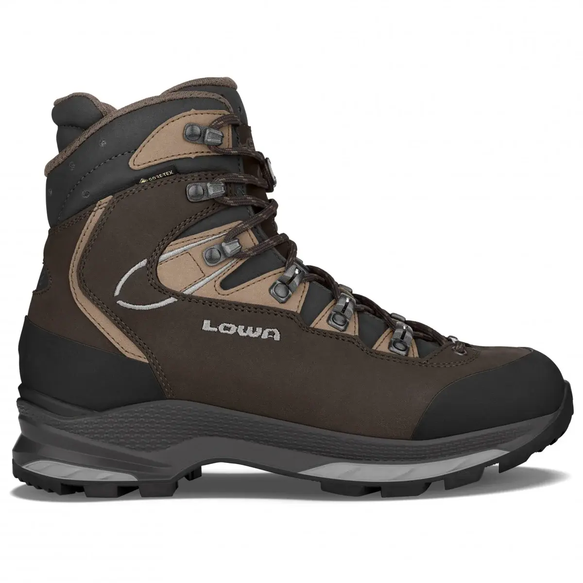 Lowa Dámske členkové topánky Lowa Mauria Evo GTX W's Dark brown/taupe
