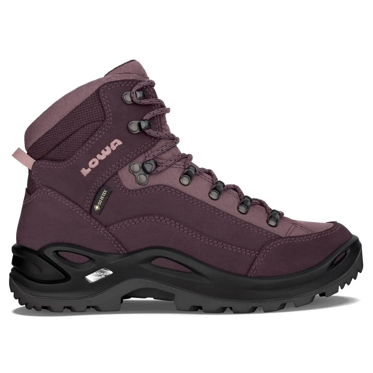 Dámske členkové topánky Lowa Renegade GTX MID prune/mauve