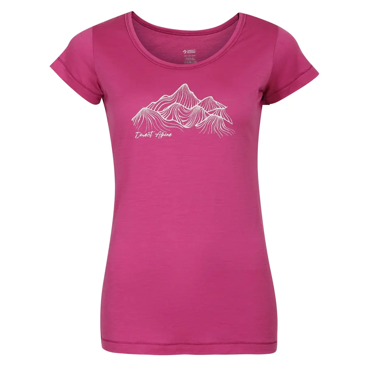 Dámske funkčné merino tričko Direct Alpine FURRY LADY orchid (Silent hills)