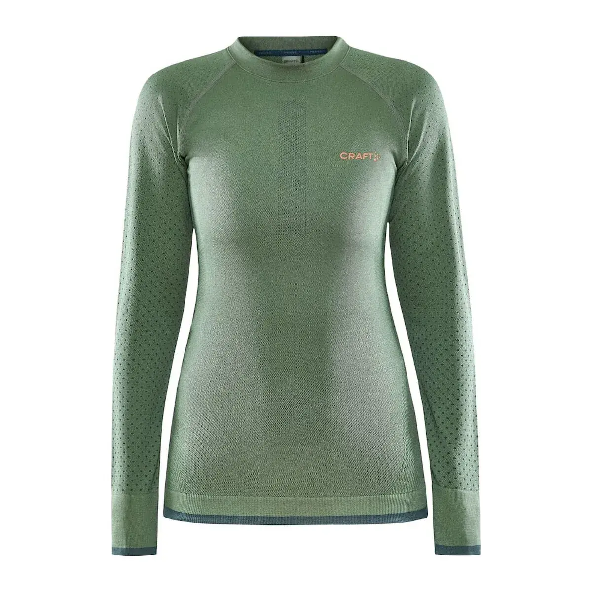 Dámske funkčné tričko Craft ADV Warm Intensity LS Zelená