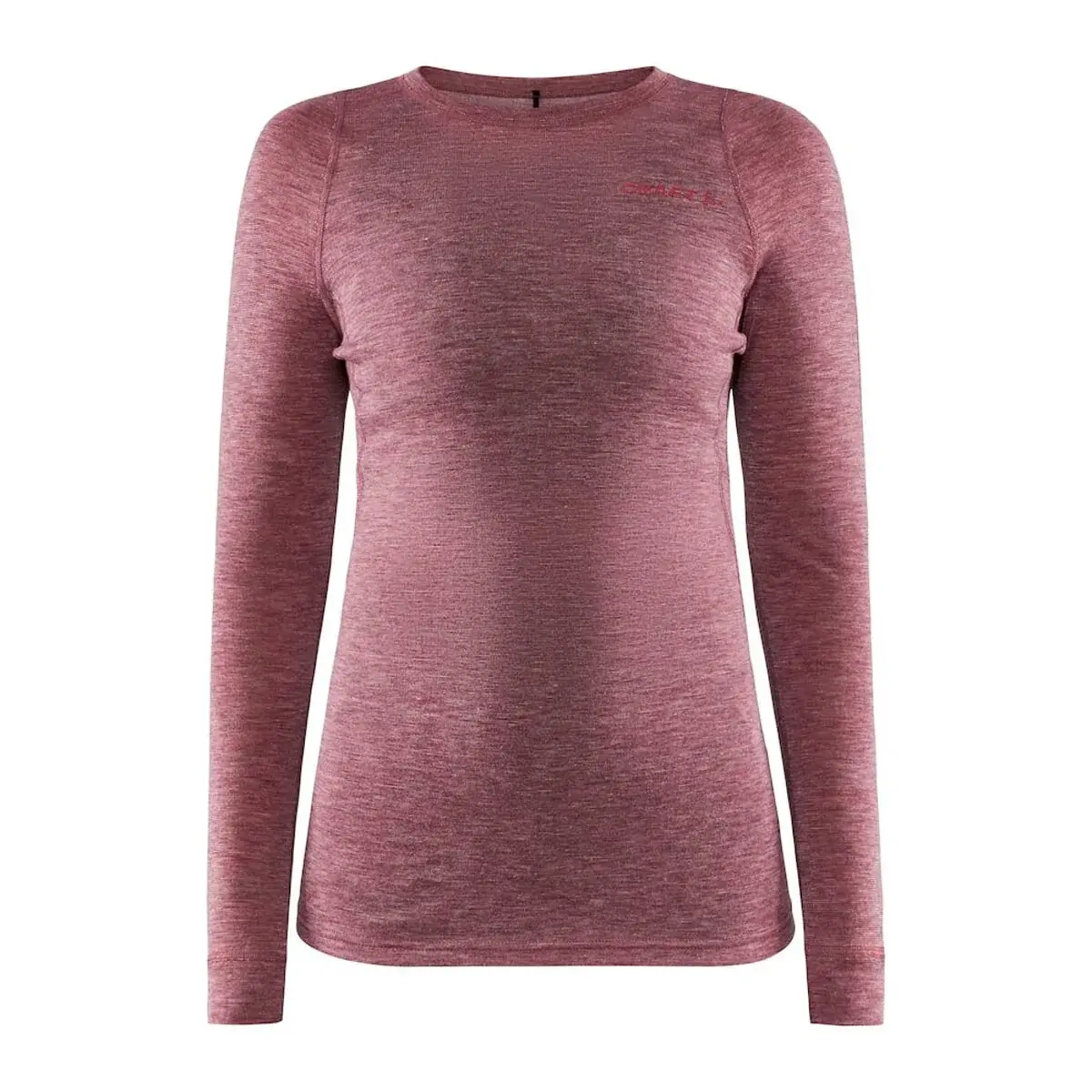 Dámske funkčné tričko Craft Core Wool Merino LS ružová