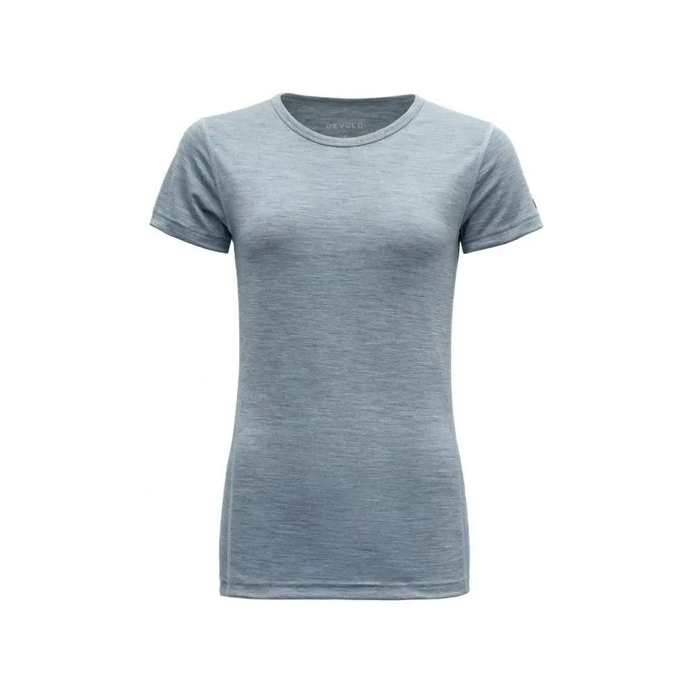 Dámske funkčné tričko Devold Breeze merino 150 T-shirt WMN Cameo melange