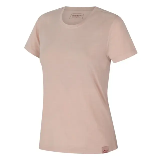 Dámske funkčné tričko Husky MERLA L light pink, veľkosť