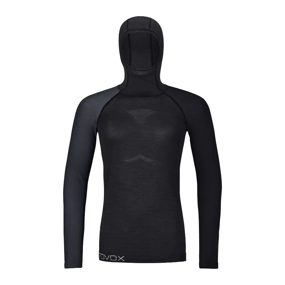Ortovox Dámske funkčné tričko Ortovox W's 120 Competition Light Hoody Black Raven