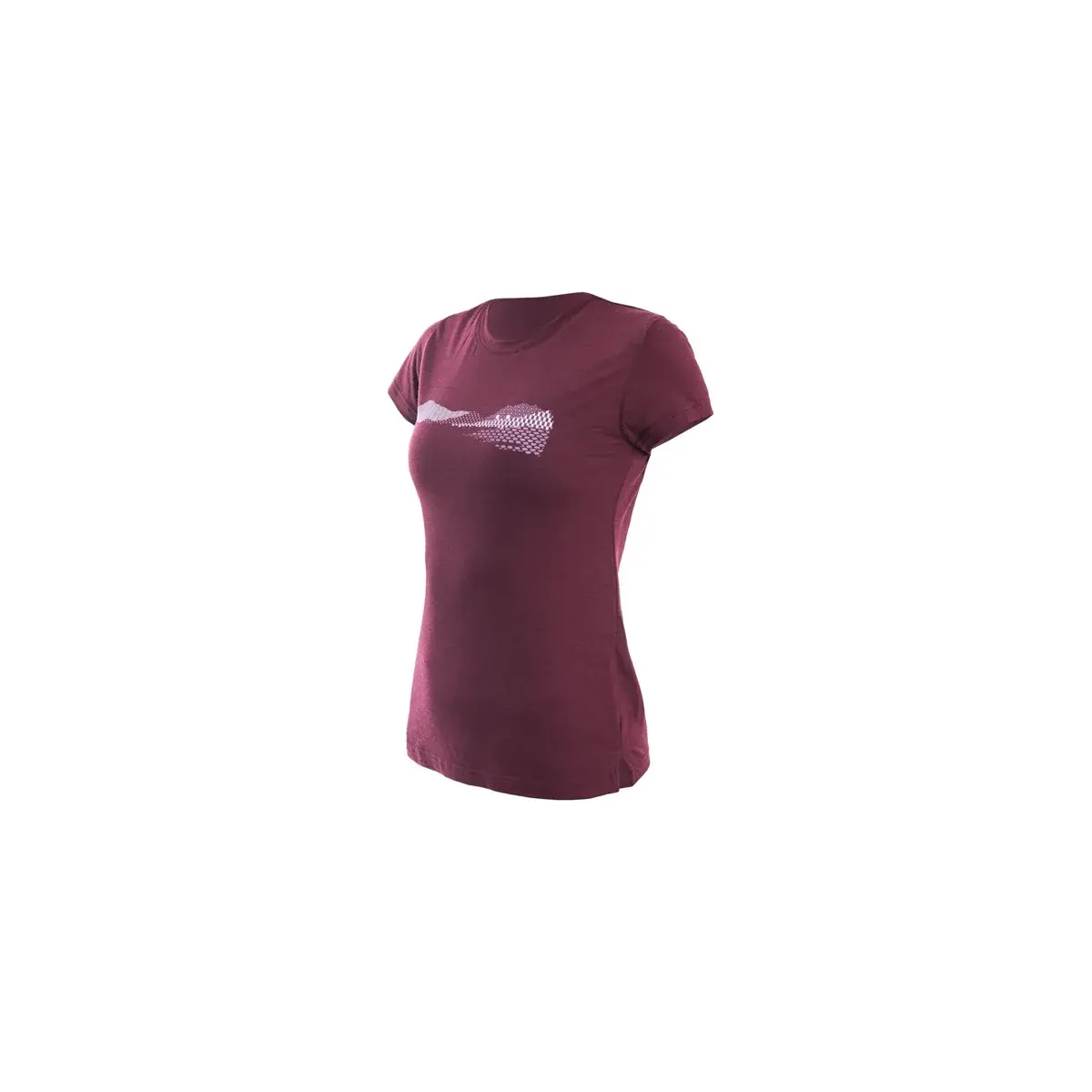 Sensor Dámske funkčné tričko Sensor Merino Air PT Hills Vínová