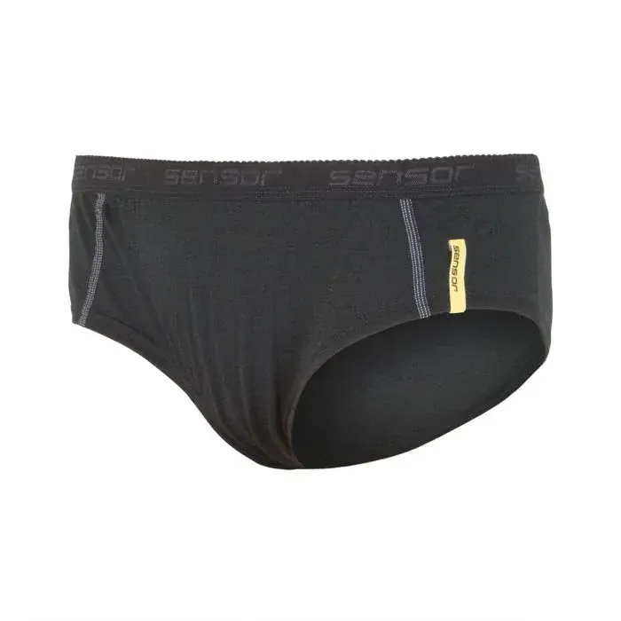 Sensor Dámske nohavičky Sensor Merino Active čierna