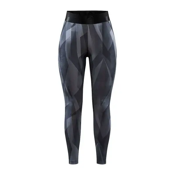 Dámske elastické nohavice Craft ADV Core Essence sivá/čierna