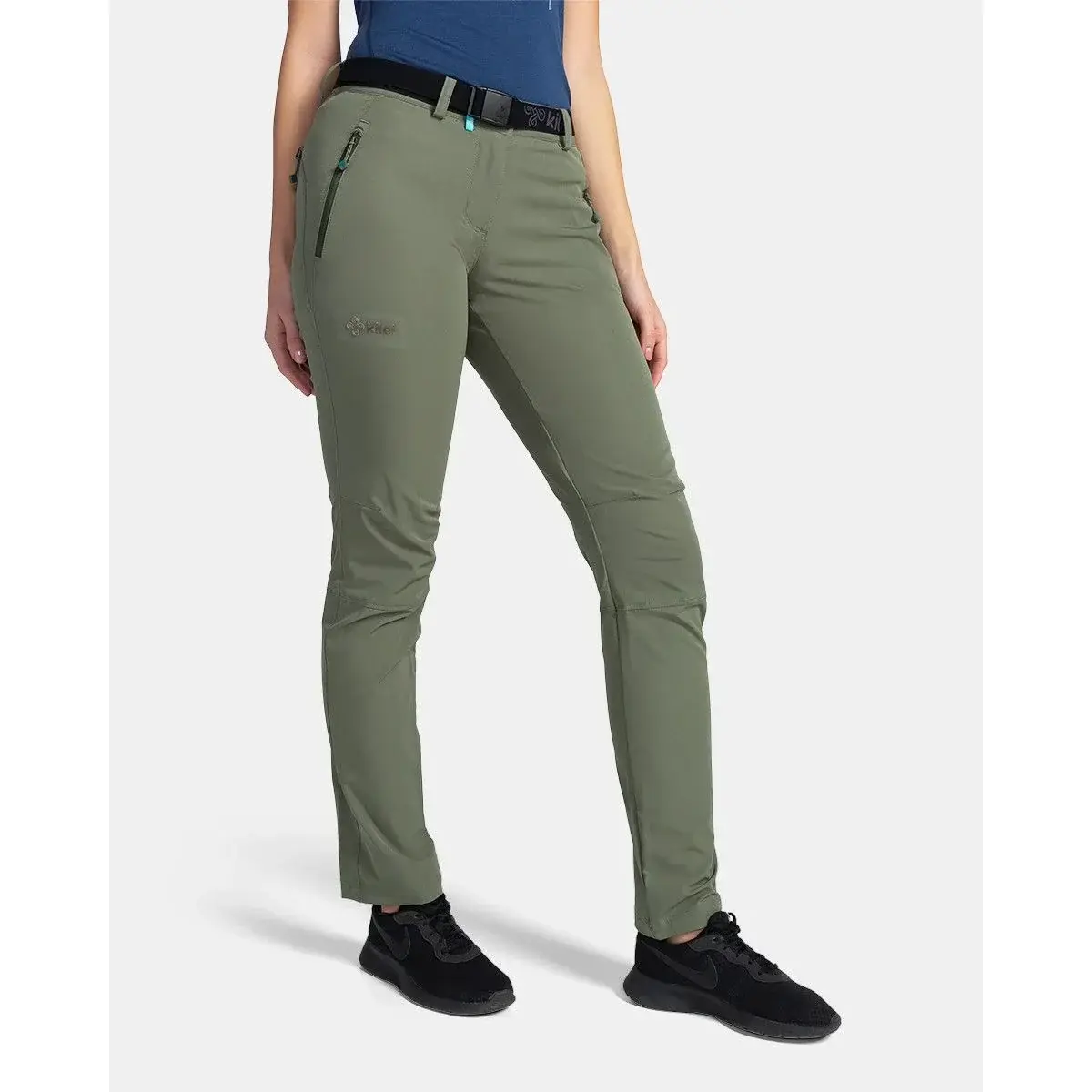 Kilpi Dámske outdoorové nohavice Kilpi BELVELA-W khaki 38 Short