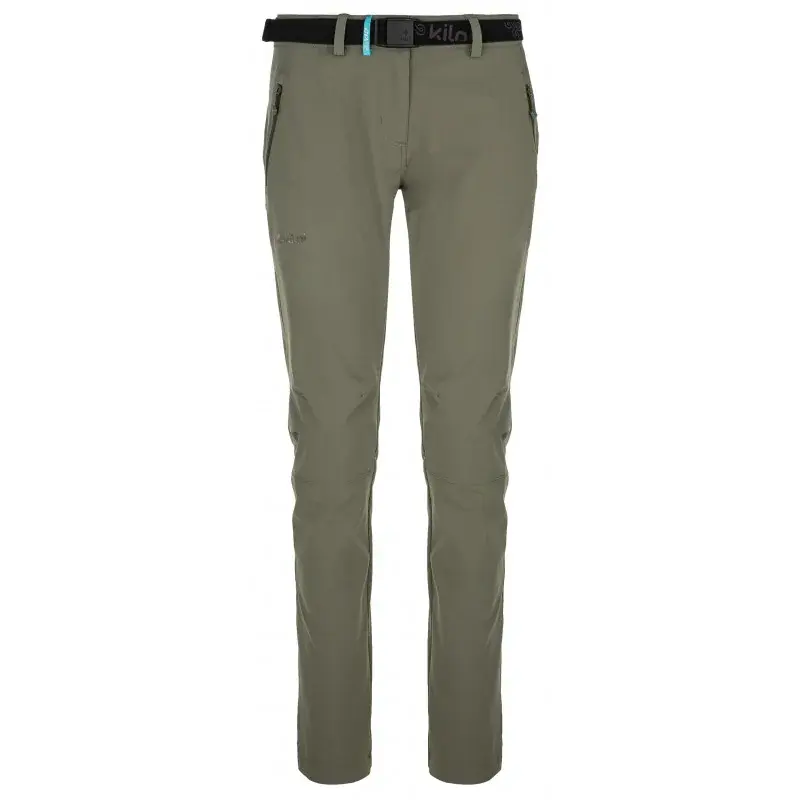 Kilpi Dámske outdoorové nohavice Kilpi Belvela-W khaki 3XL
