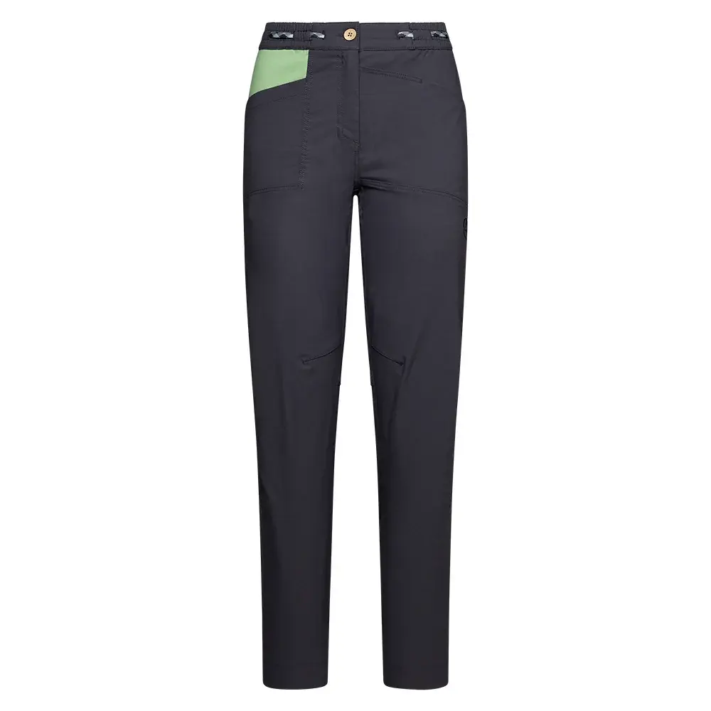 Dámske nohavice La Sportiva Mantra Pants onyx/aspen green