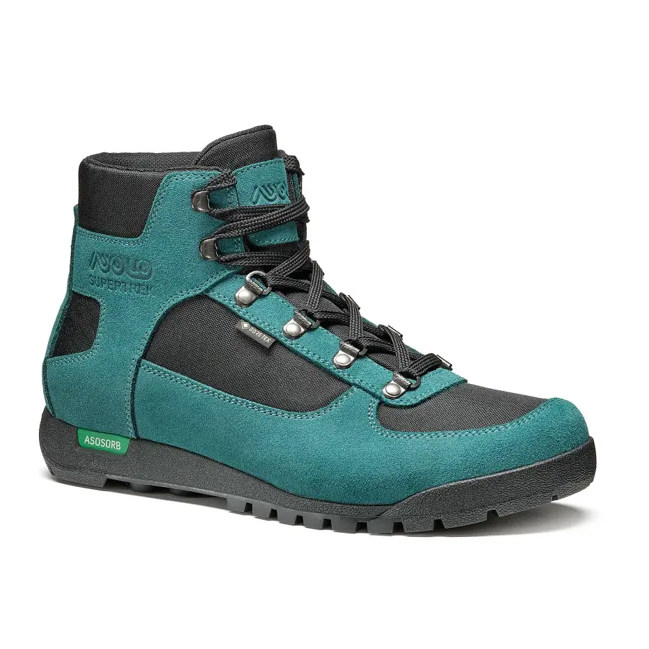 Asolo Dámske členkové topánky Asolo Supertrek GTX ML earth petroleum/black