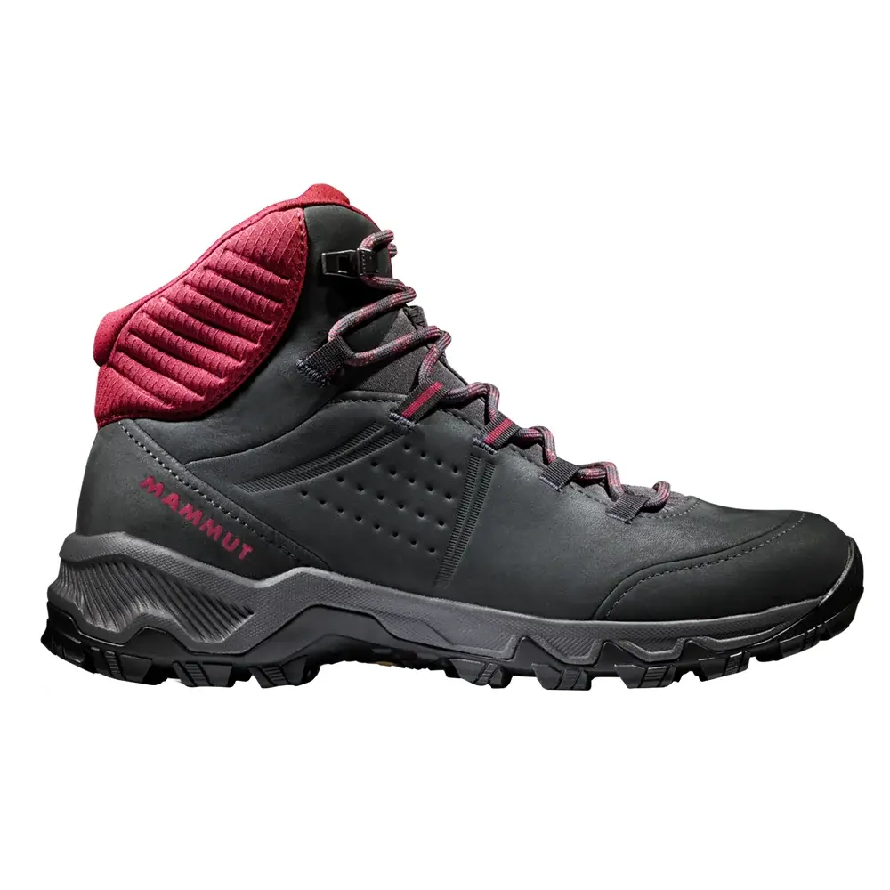 Dámske členkové topánky Mammut Nova IV Mid GTX black-blood red