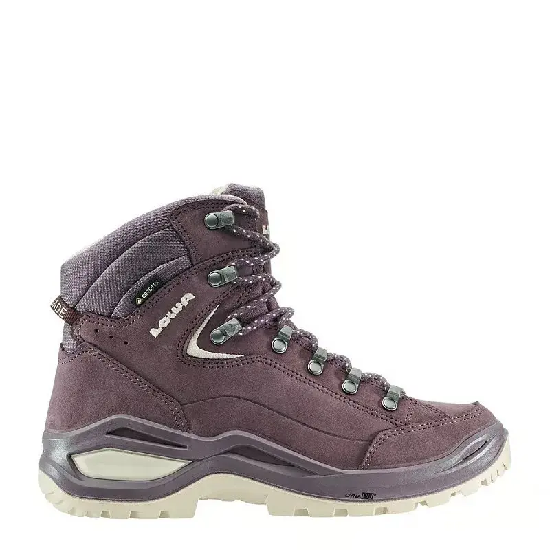 Dámske členkové turistické topánky Lowa Renegade EVO GTX LO W brown rose/panna