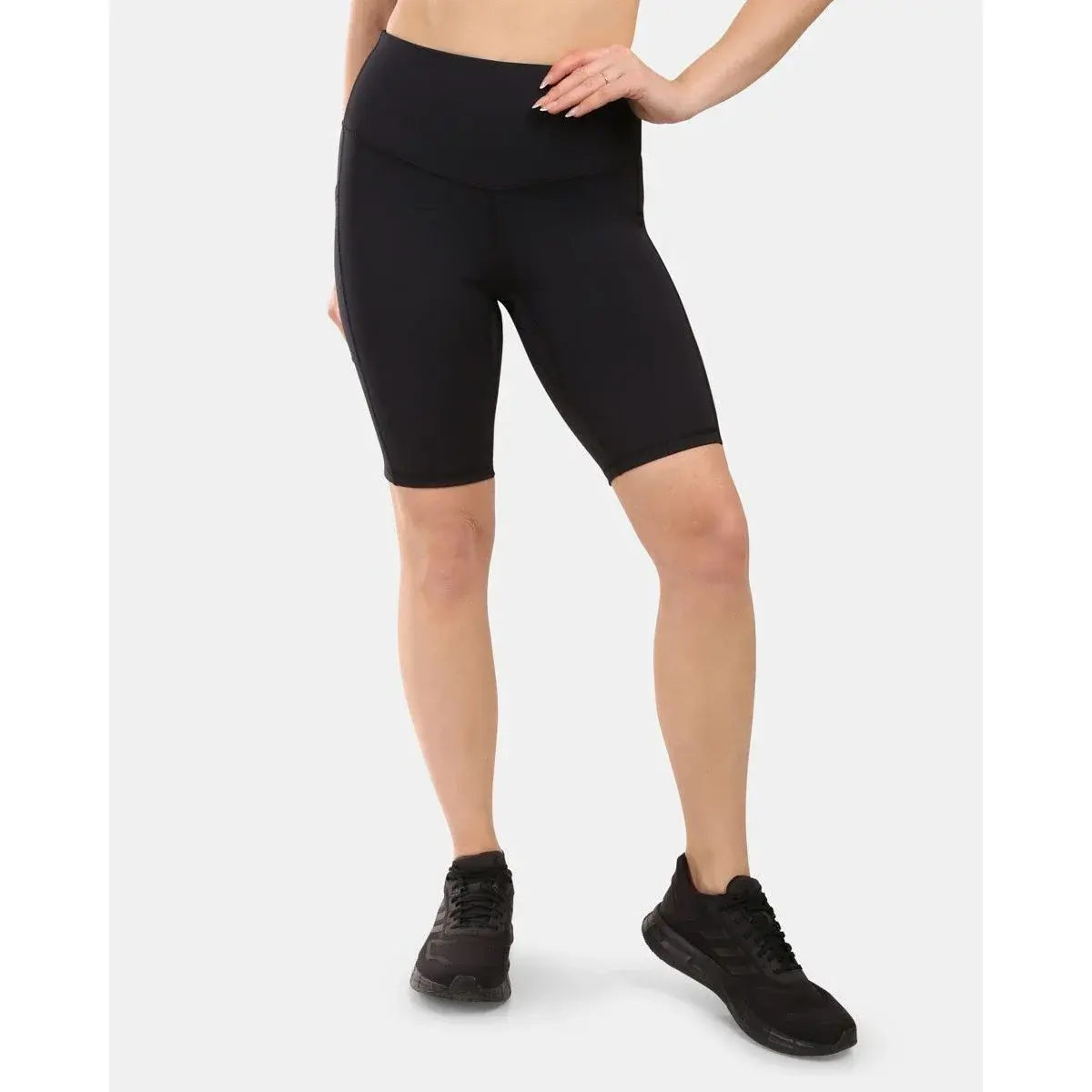 Dámske krátke legíny Kilpi ARTEMI-W s funkciou OPTI-DRY BLK