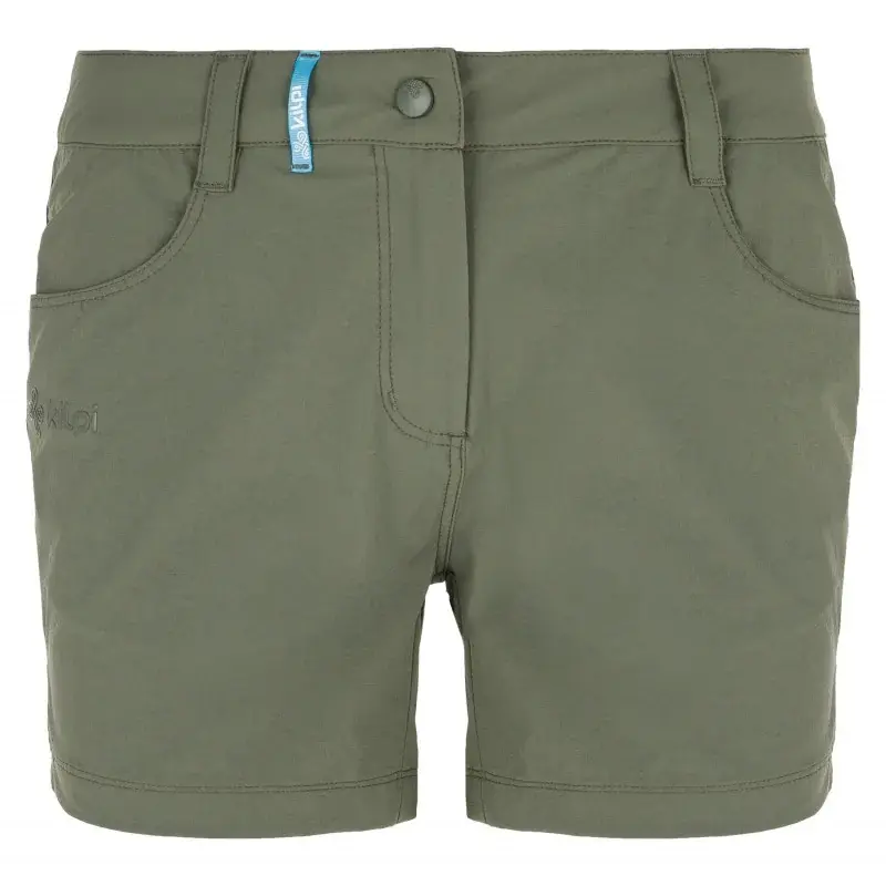 Kilpi Dámske ľahké outdoorové kraťasy Kilpi Bree-W Khaki