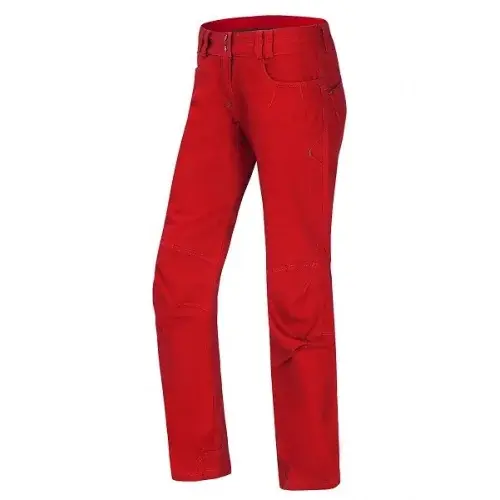 Dámske lezecké nohavice Ocún Zera Pants chilli red