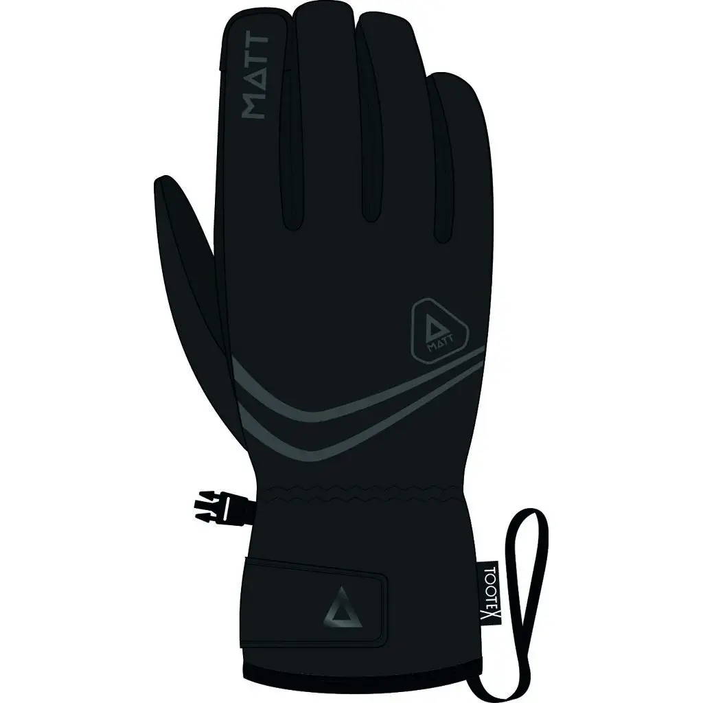 MATT Dámske lyžiarske rukavice MATT Primatt Woman Gloves black