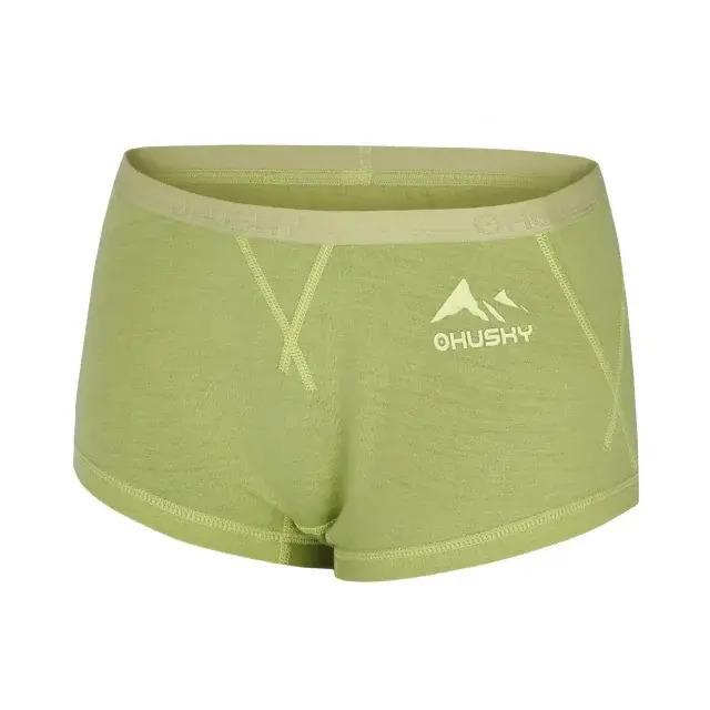 Dámske merino nohavičky Husky METIES L light green, veľkosť