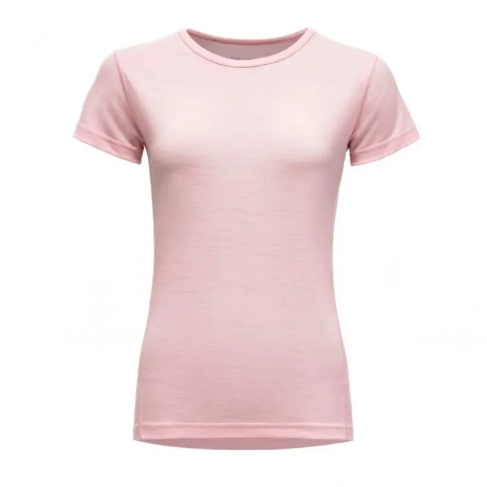 Devold Dámske merino tričko Devold Breeze 150 pink