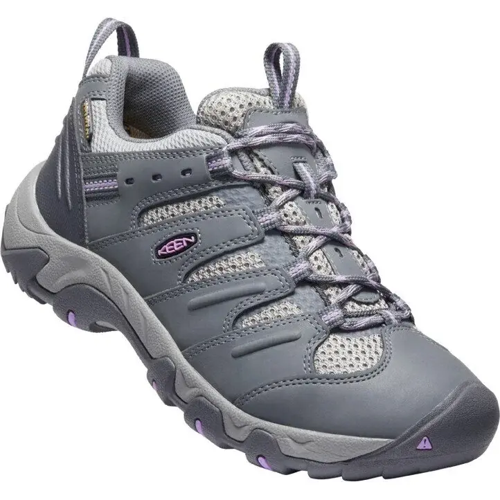 KEEN Dámske nízke topánky KEEN Koven Mid WP Women steel grey/wasabi