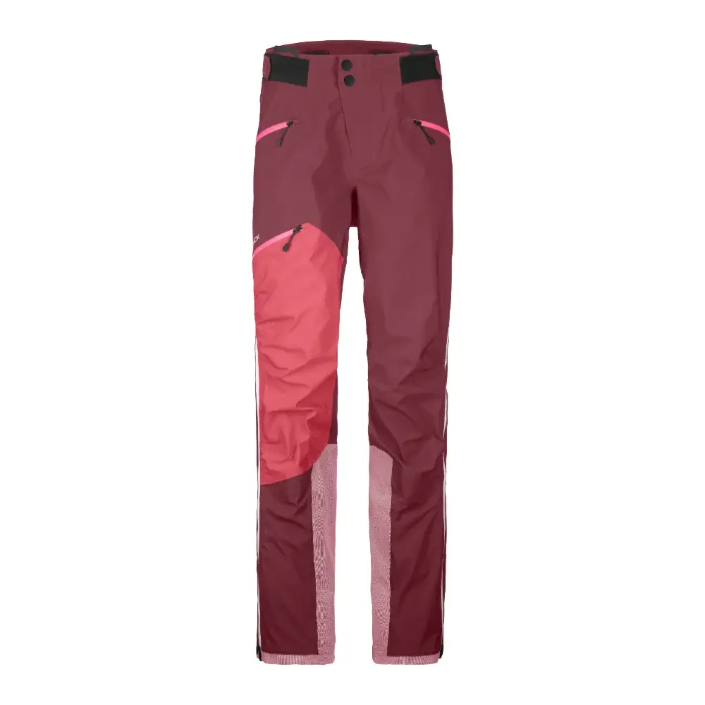 Dámske outdoorové nohavice Ortovox W's Westalpen 3L Pants Winetasting