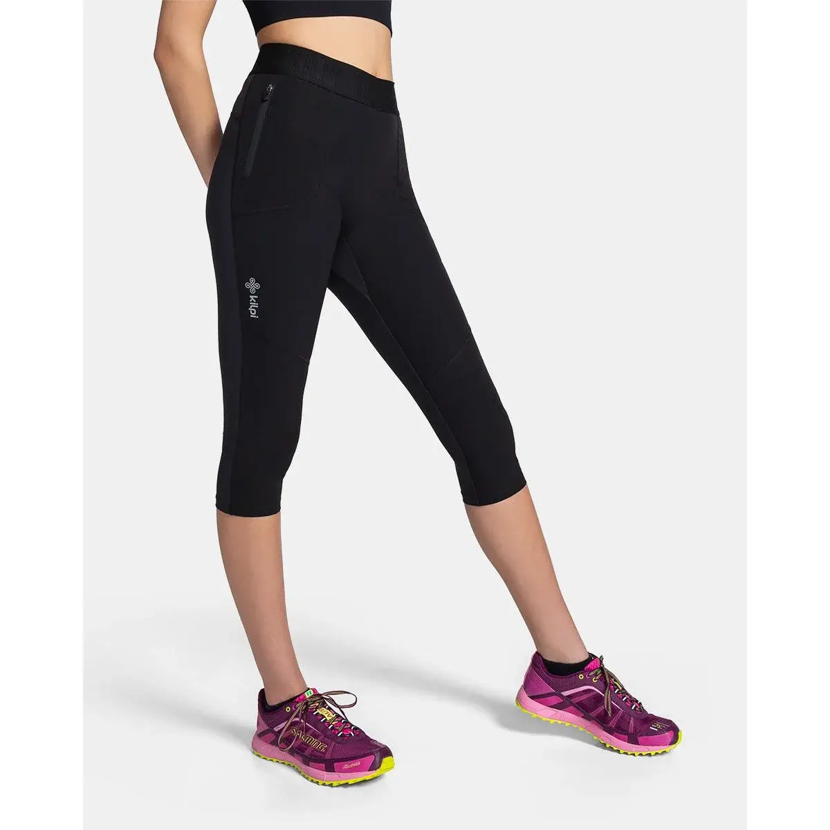 Dámske outdoorové legíny Kilpi Lavally-W Black