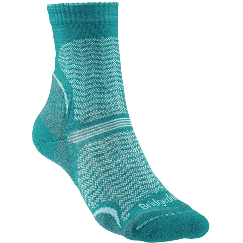 Dámske ponožky Bridgedale Hike UL T2 MP Crew Women's teal