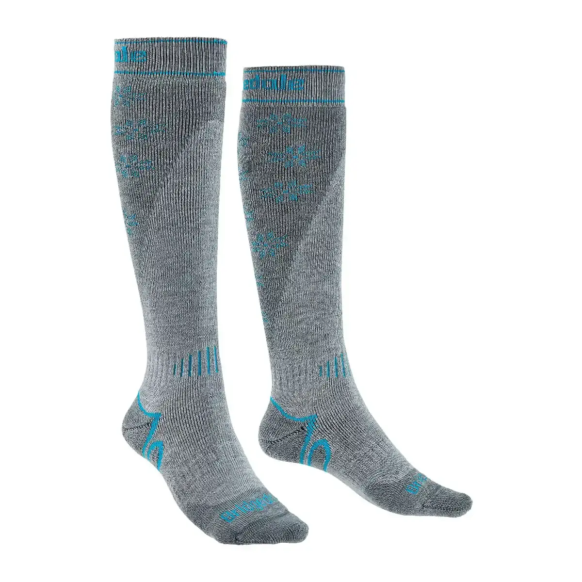 Bridgedale Dámske ponožky Bridgedale Ski Midweight+ stone/grey/040