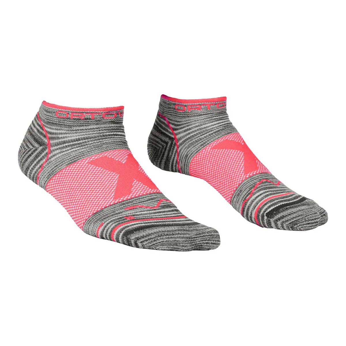 Dámske funkčné ponožky Ortovox Alpinist Low Socks grey blend