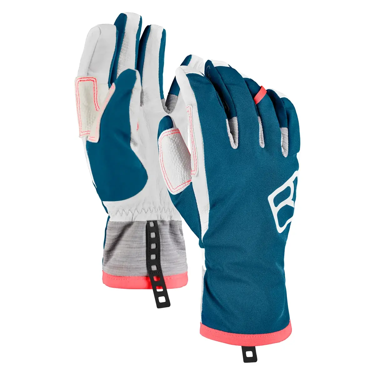 Dámske rukavice Ortovox Tour Glove Petrol blue