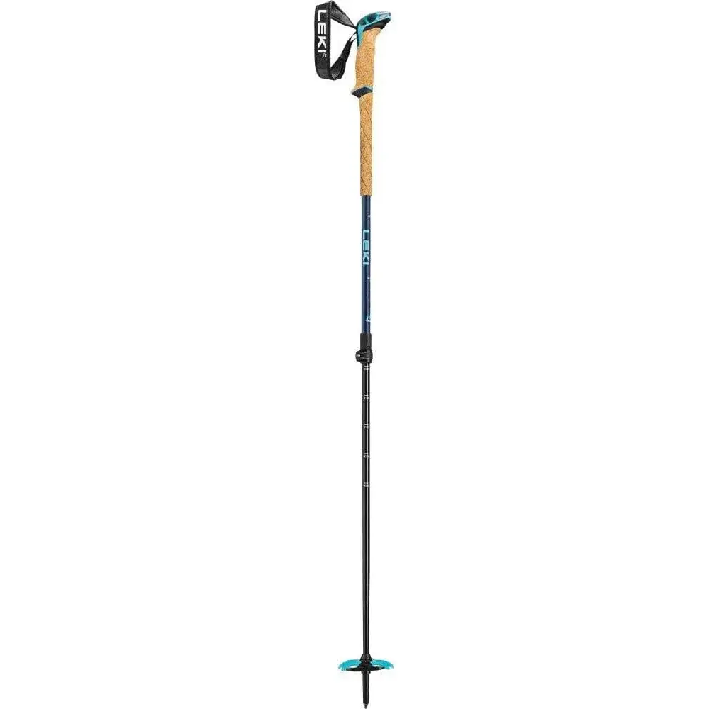 Leki Dámske skialpinistické hole Leki Bernina Lite 2 denimblue-midnight 100-135cm