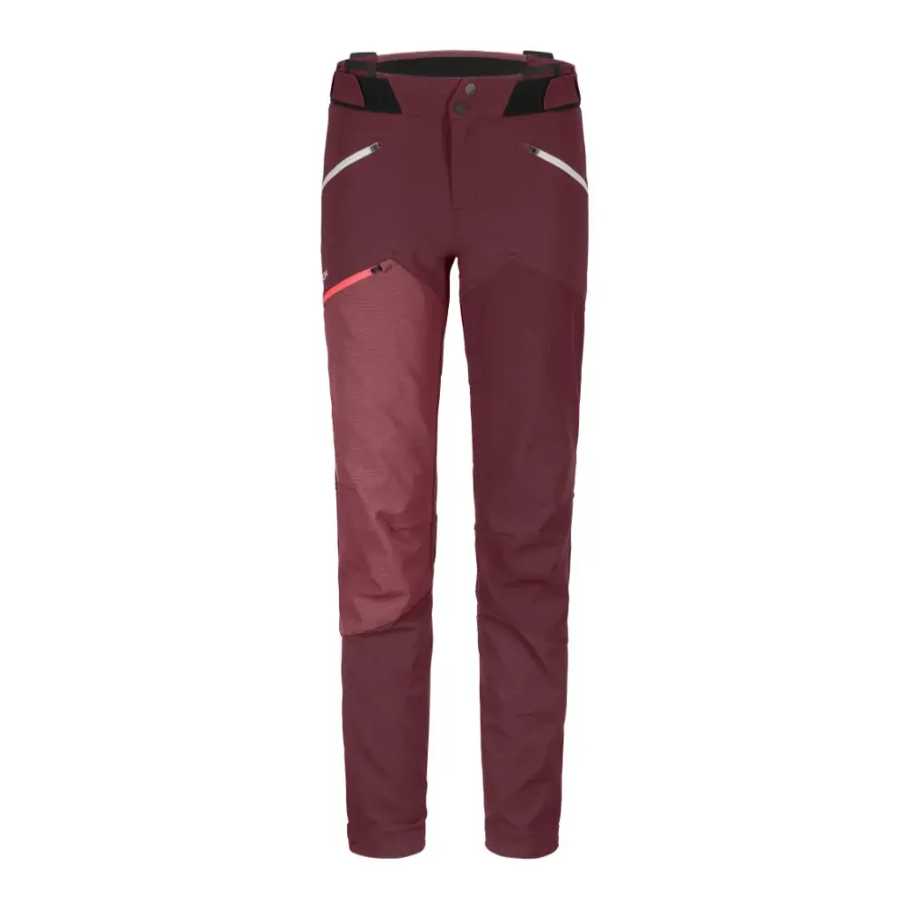 Ortovox Dámske softshellové nohavice Ortovox Westalpen Softshell Pants W winetasting