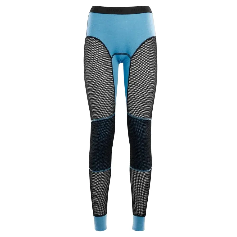 Aclima Dámske termospodky Aclima WoolNet Longs azure blue / jet black
