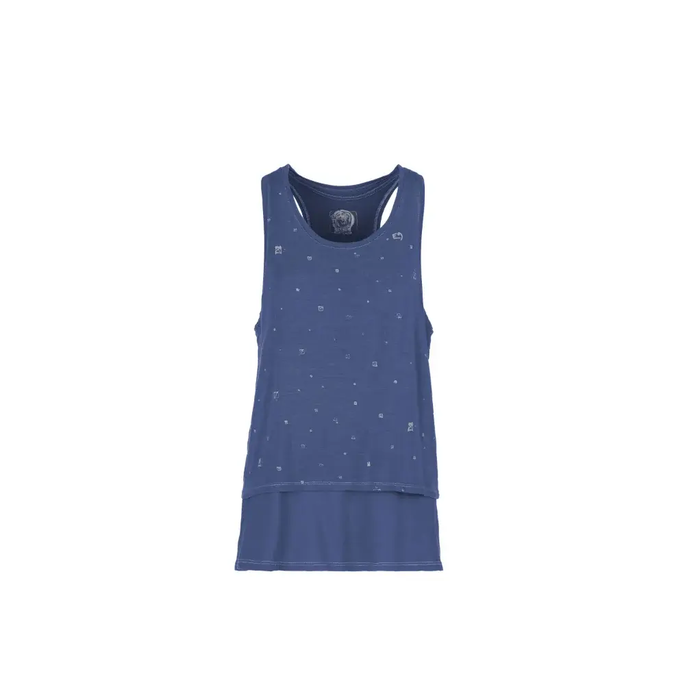 E9 Dámske tielko E9 W's Double 2.1 royal blue