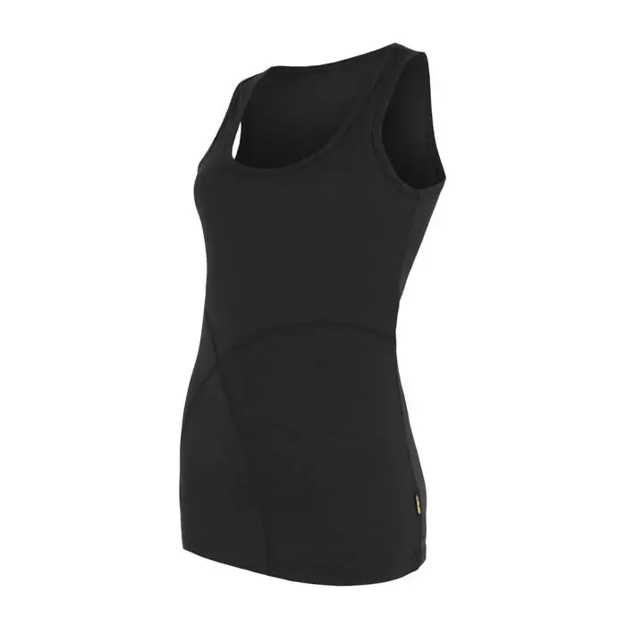 Sensor Dámske funkčné tielko Sensor Merino Active čierna