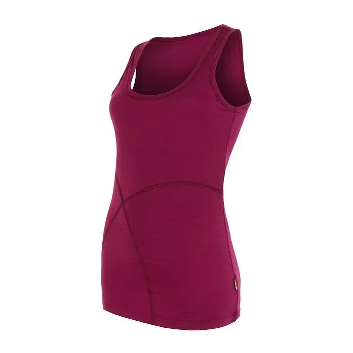 Sensor Dámske funkčné tielko Sensor Merino Active lilla