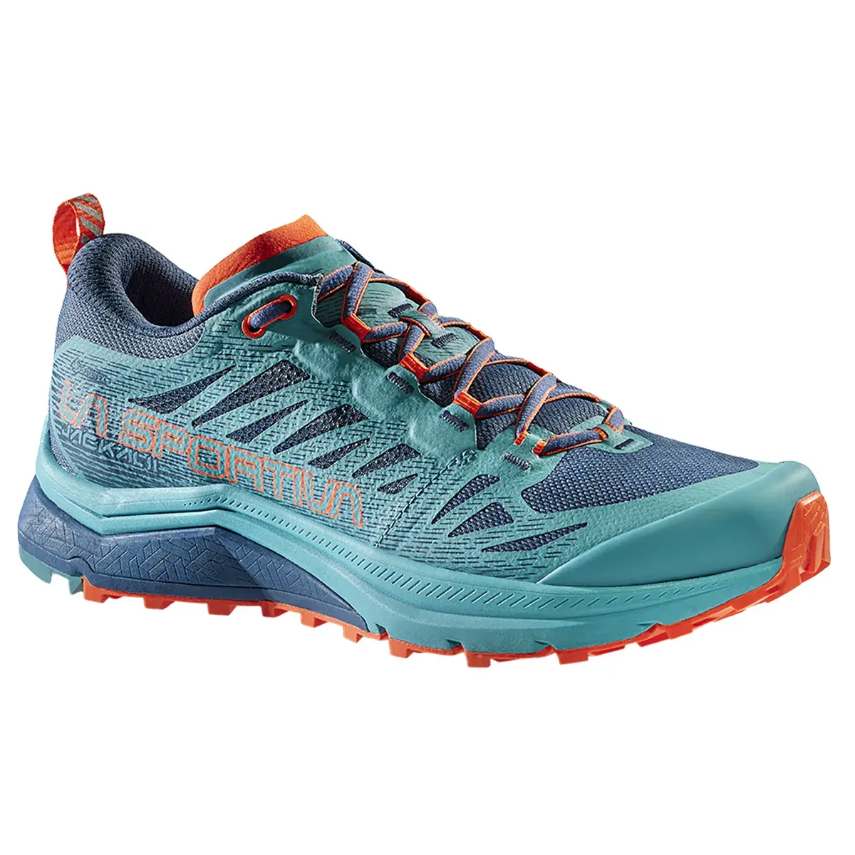 La Sportiva Dámske trailové topánky La Sportiva Jackal II GTX Storm Blue/Lagoon