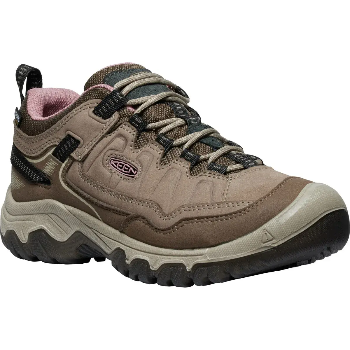 KEEN Dámske trekové topánky KEEN Targhee IV WP Women brindle/nostalgia rose