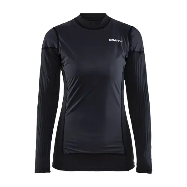 Craft Dámske funkčné tričko s dlhým rukávom Craft Active Extreme X Wind LS čierna