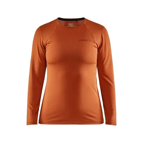 Dámske funkčné tričko s dlhým rukávom Craft ADV Essence LS tm. oranžová