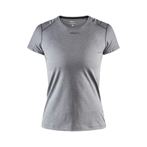Dámske funkčné tričko s krátkym rukávom Craft ADV Essence Slim SS tmavo sivá