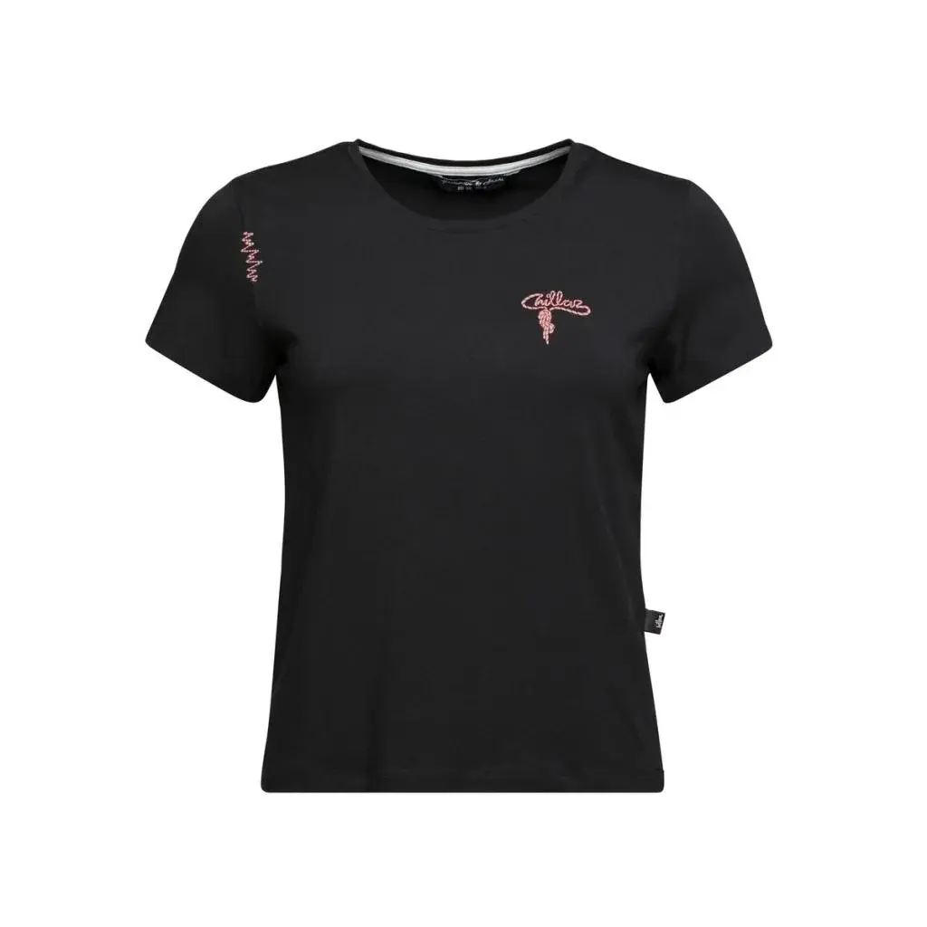 Chillaz Dámske tričko Chillaz Iseo Mountain Logo black