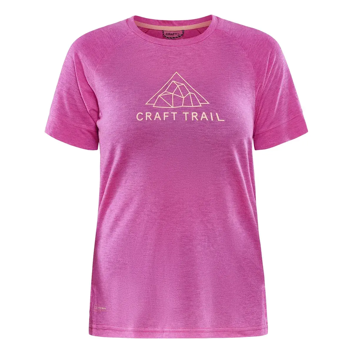 Dámske tričko Craft ADV Trail Wool SS ružová