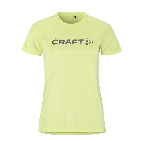 Dámske tričko Craft Core Essence Logo Active Comfort SS svetlo zelená